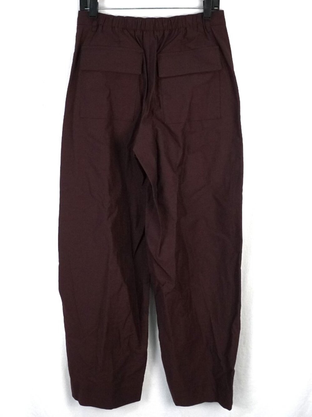 Vince Utility Trousers in Cherry Night Red - Women's Size US 4 (V075822378) NWT - Picture 3 of 9